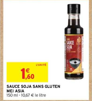 sauce soja sans gluten mei asia