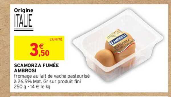 Scamorza Fumée Ambrosi