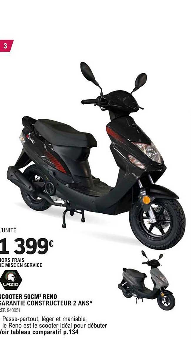 scooter 50cm3 reno lazio