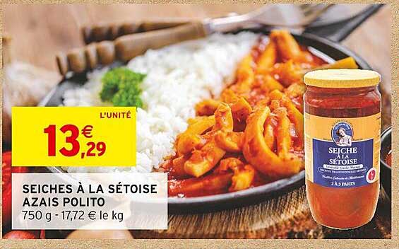 seiches à la sétoise azais polito