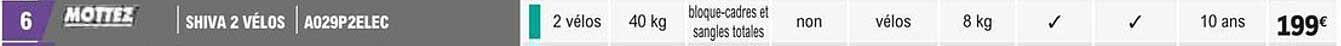 shiva 2 vélos mottez