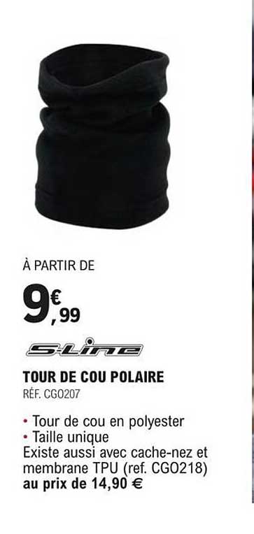 sline tour de cou polaire