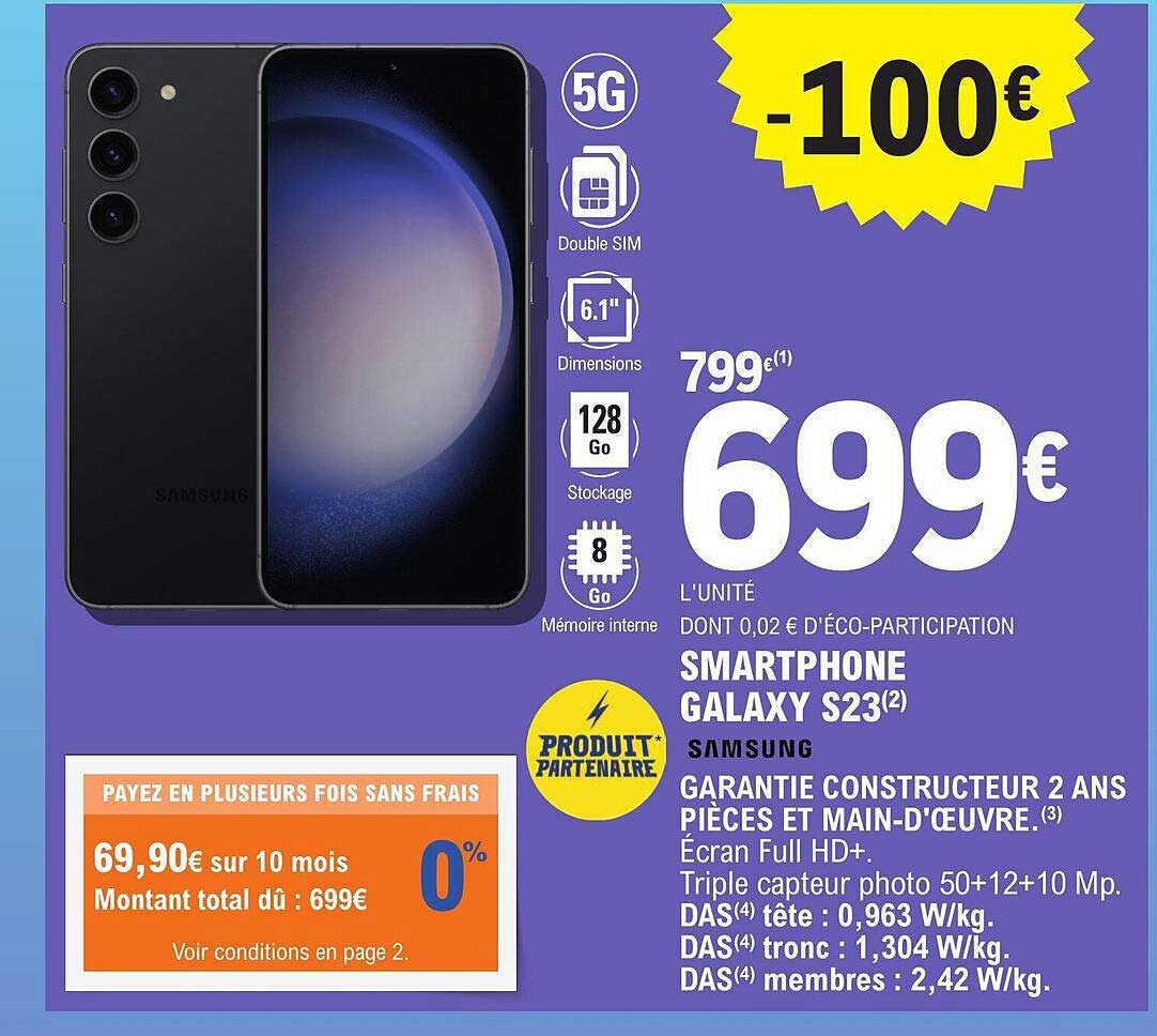 Smartphone Galaxy S23 Samsung