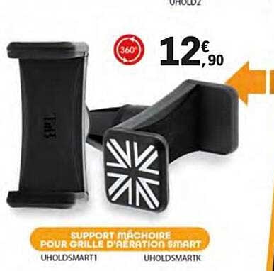 Support Mâchoire Pour Grille D'aération Smart