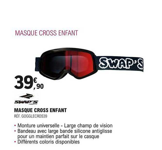Swap's Masque Cross Enfant