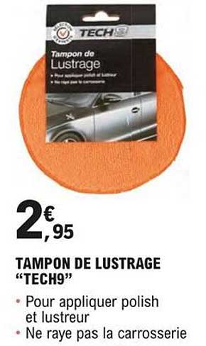 tampon de lustrage "tech9"