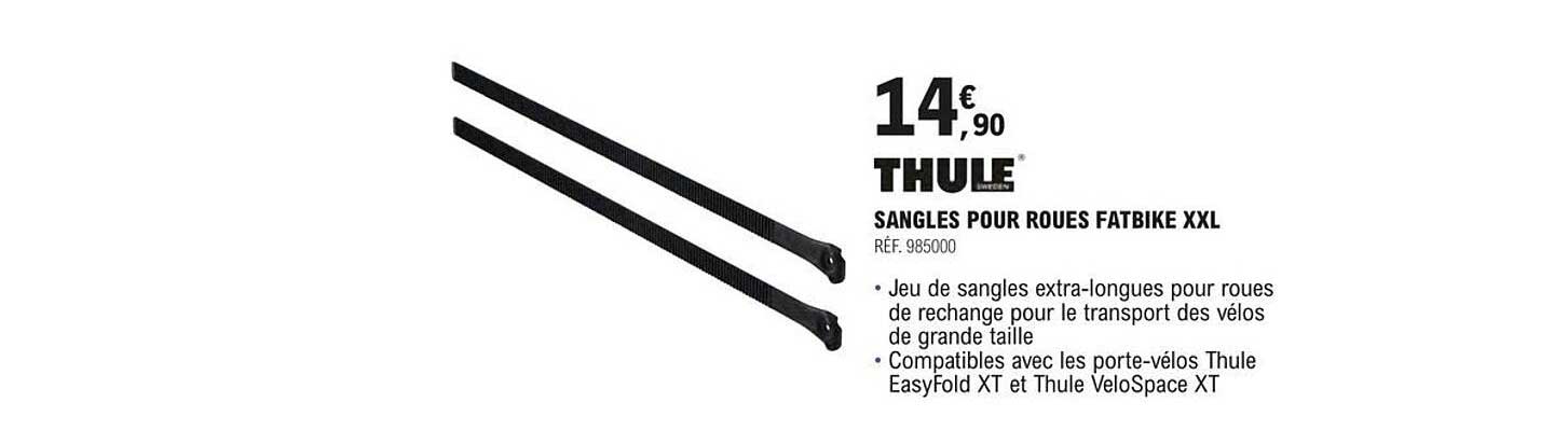 thule sangles pour roues fatbike xxl