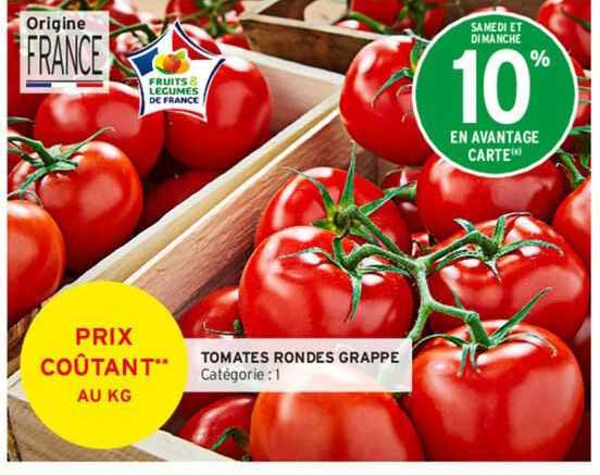 Tomates Rondes Grappe