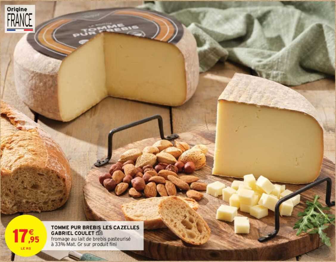 tomme pur brebis les cazelles gabriel