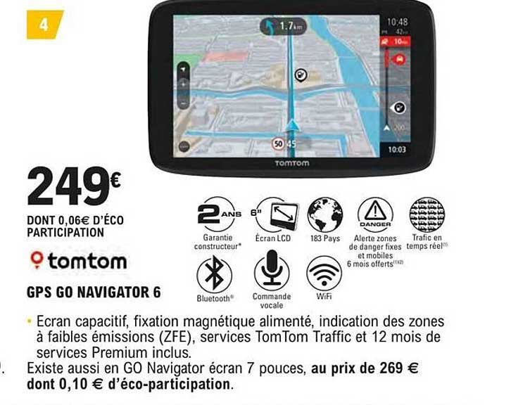 tomtom gps go navigator 6