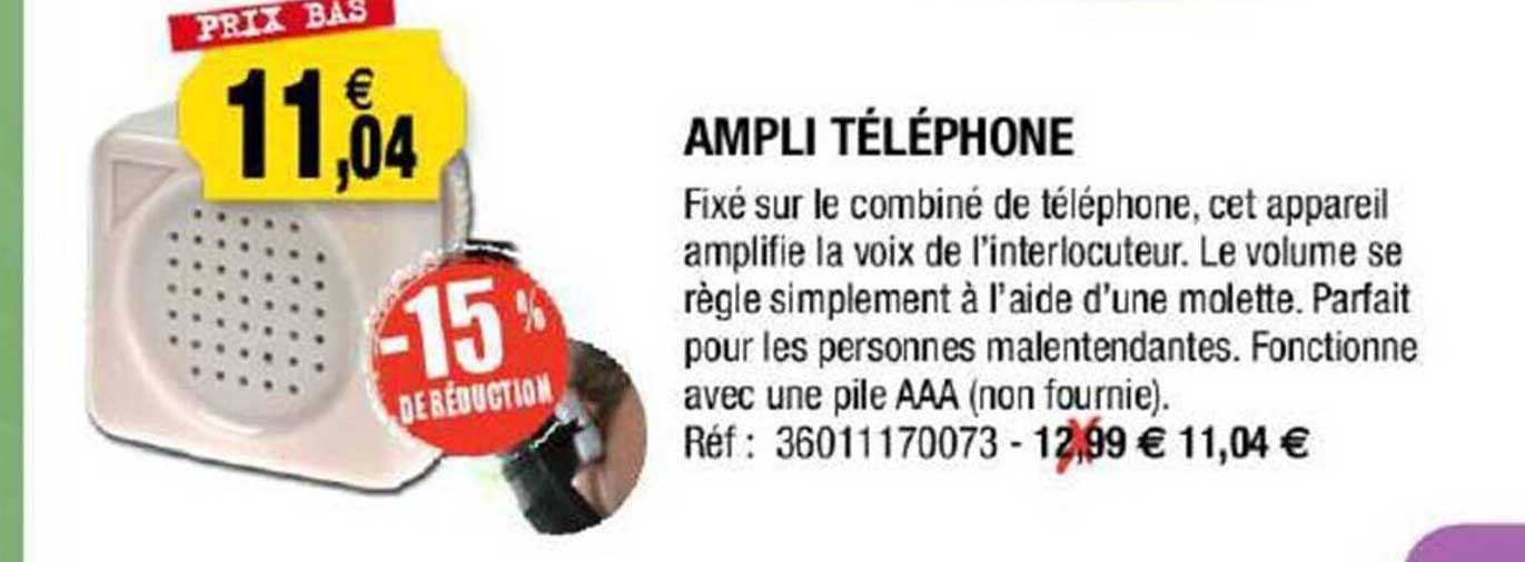 ampli téléphone