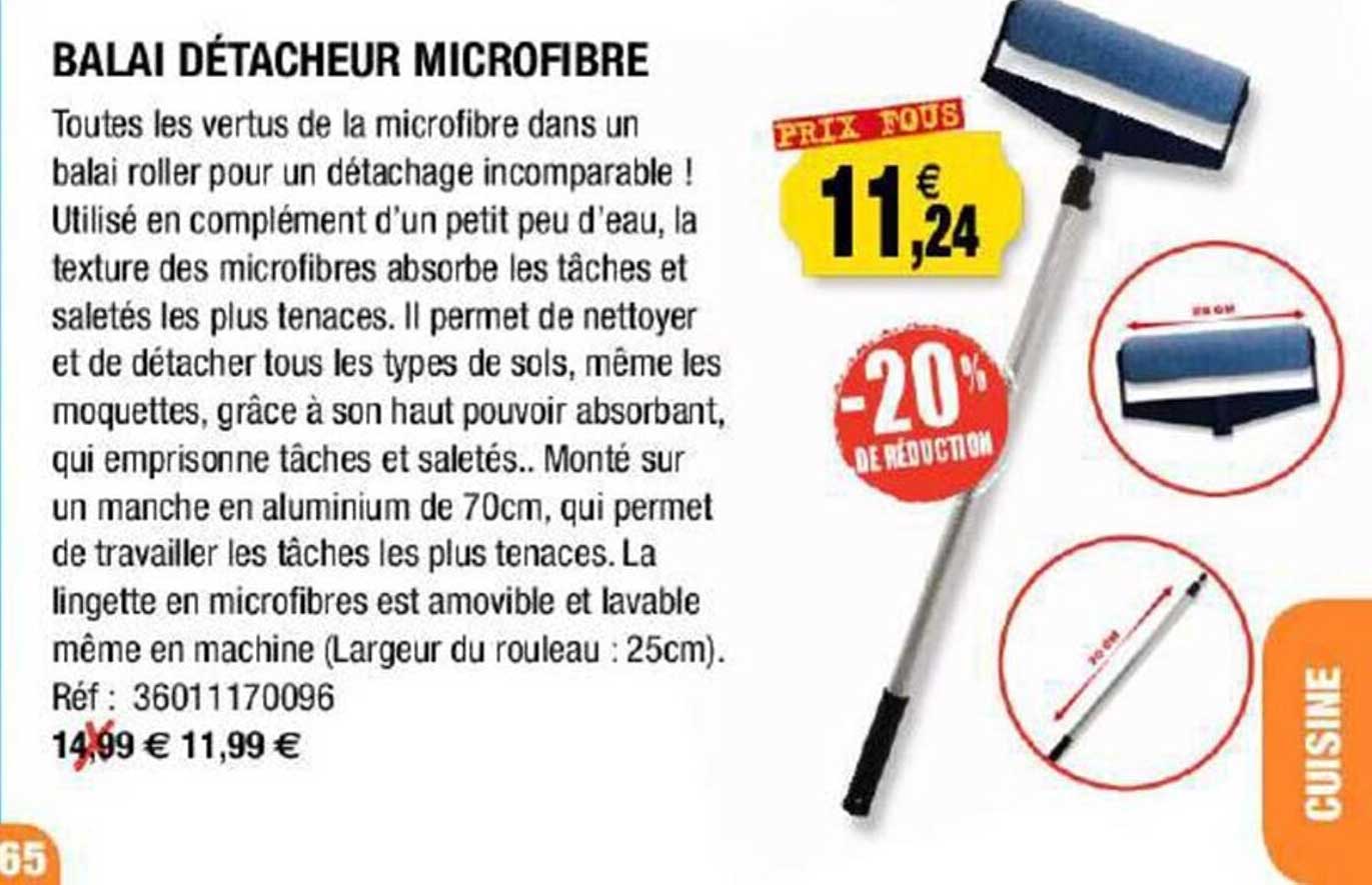 Balai Détacheur Microfibre