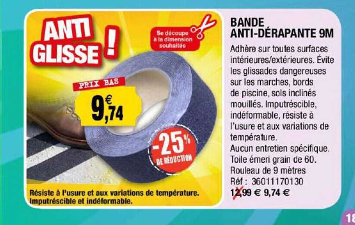 bande anti-dérapante 9 m