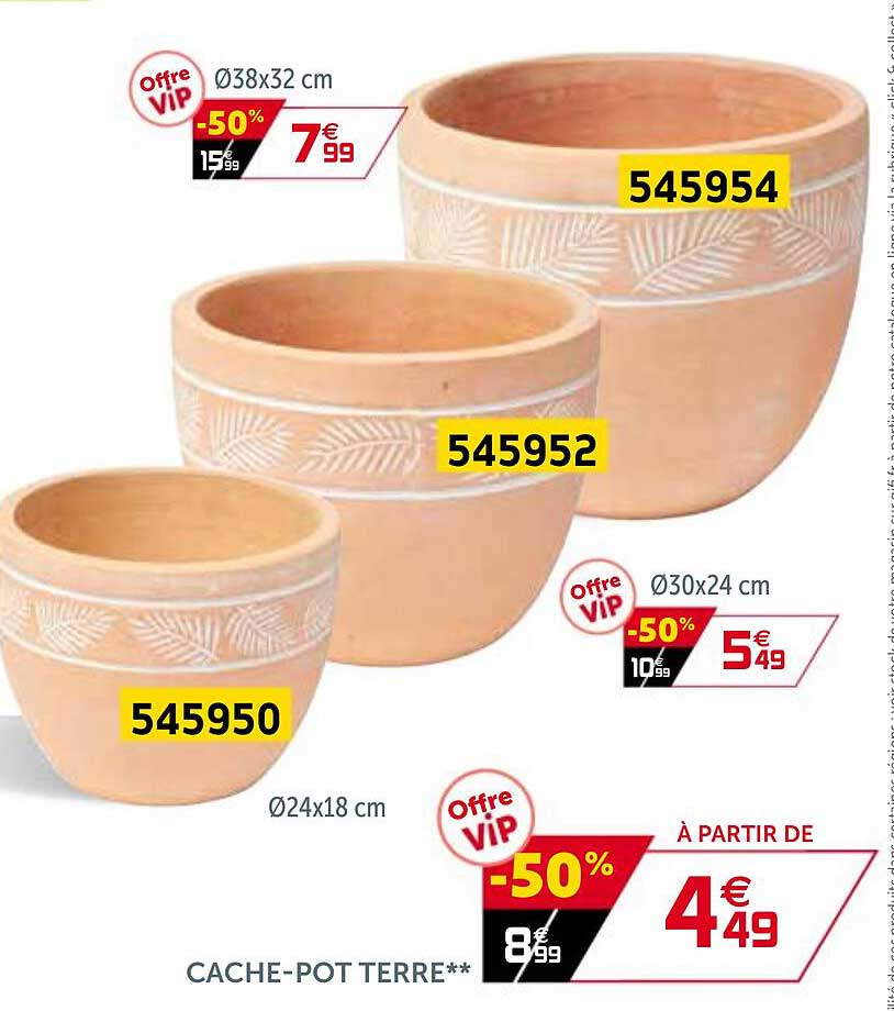 cache-pot terre