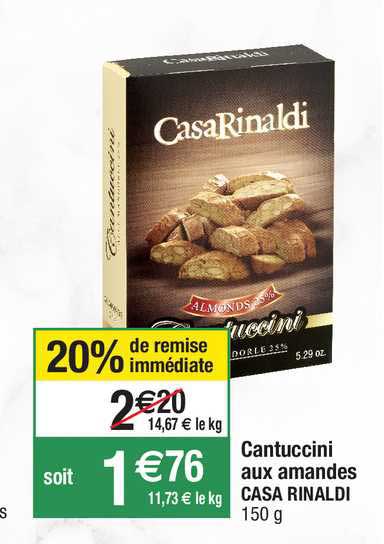 cantuccini aux mandes casa rinaldi