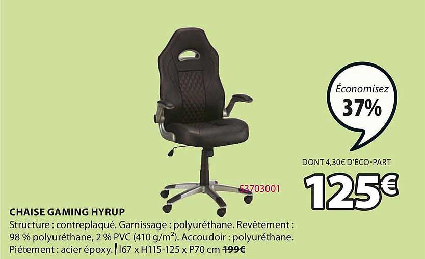 Chaise Gaming Hyrup