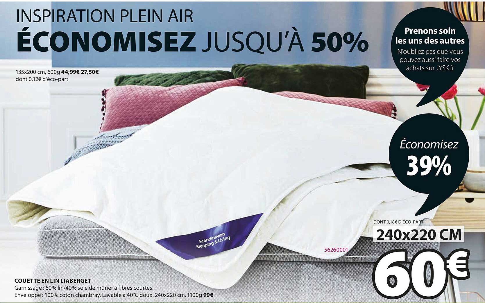 Couette En Lin Liaberget