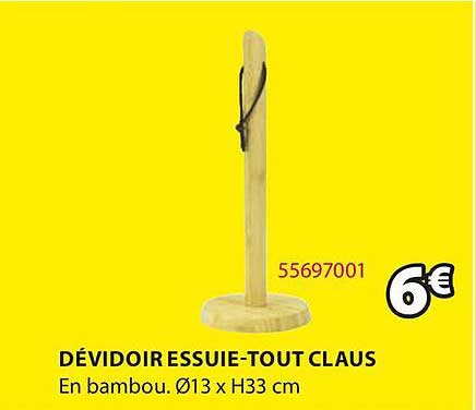 dévidoir essuie-tout claus