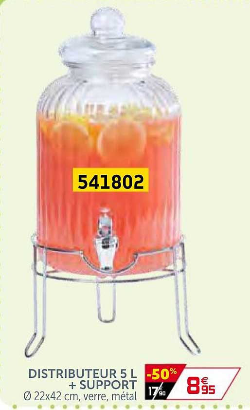 Distributeur 5 L + Support