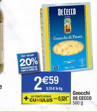 gnocchi de cecco