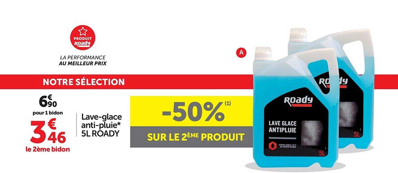 lave-glace anti-pluie 5 l roady