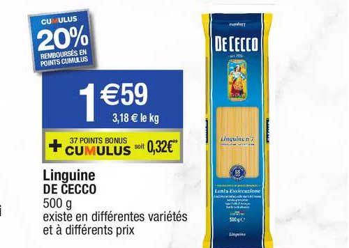 linguine de cecco