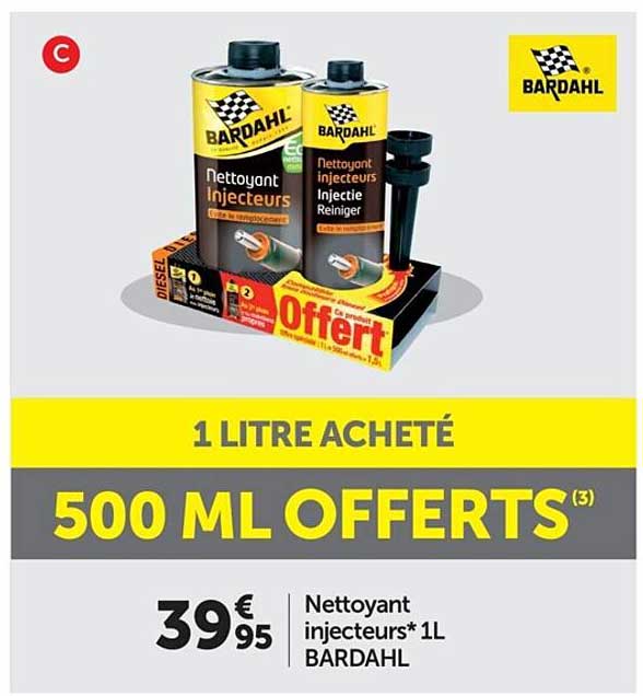 nettoyant injecteurs 1 l bardahl