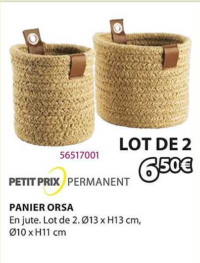 panier orsa