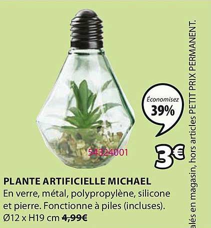 plante artificielle michaël