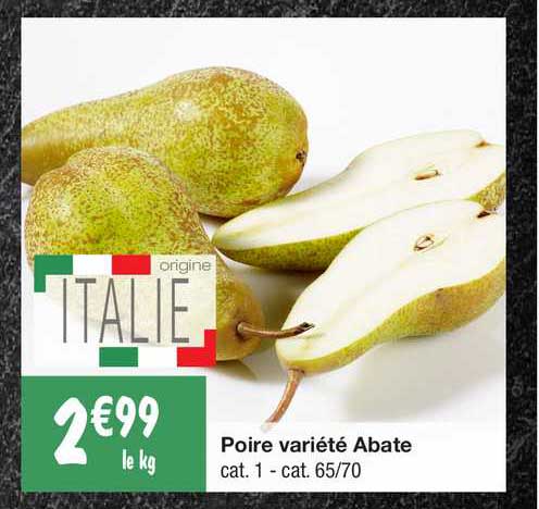 poire variété abate