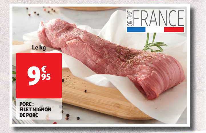 Porc : Filet Mignon De Porc