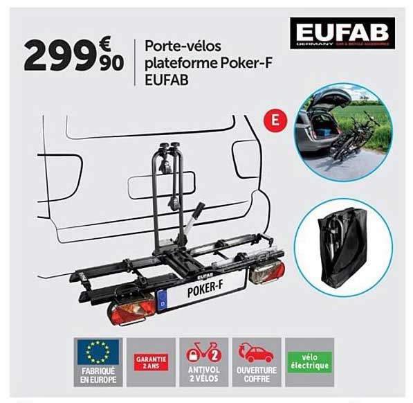 porte-vélos plateforme poker-f eufab