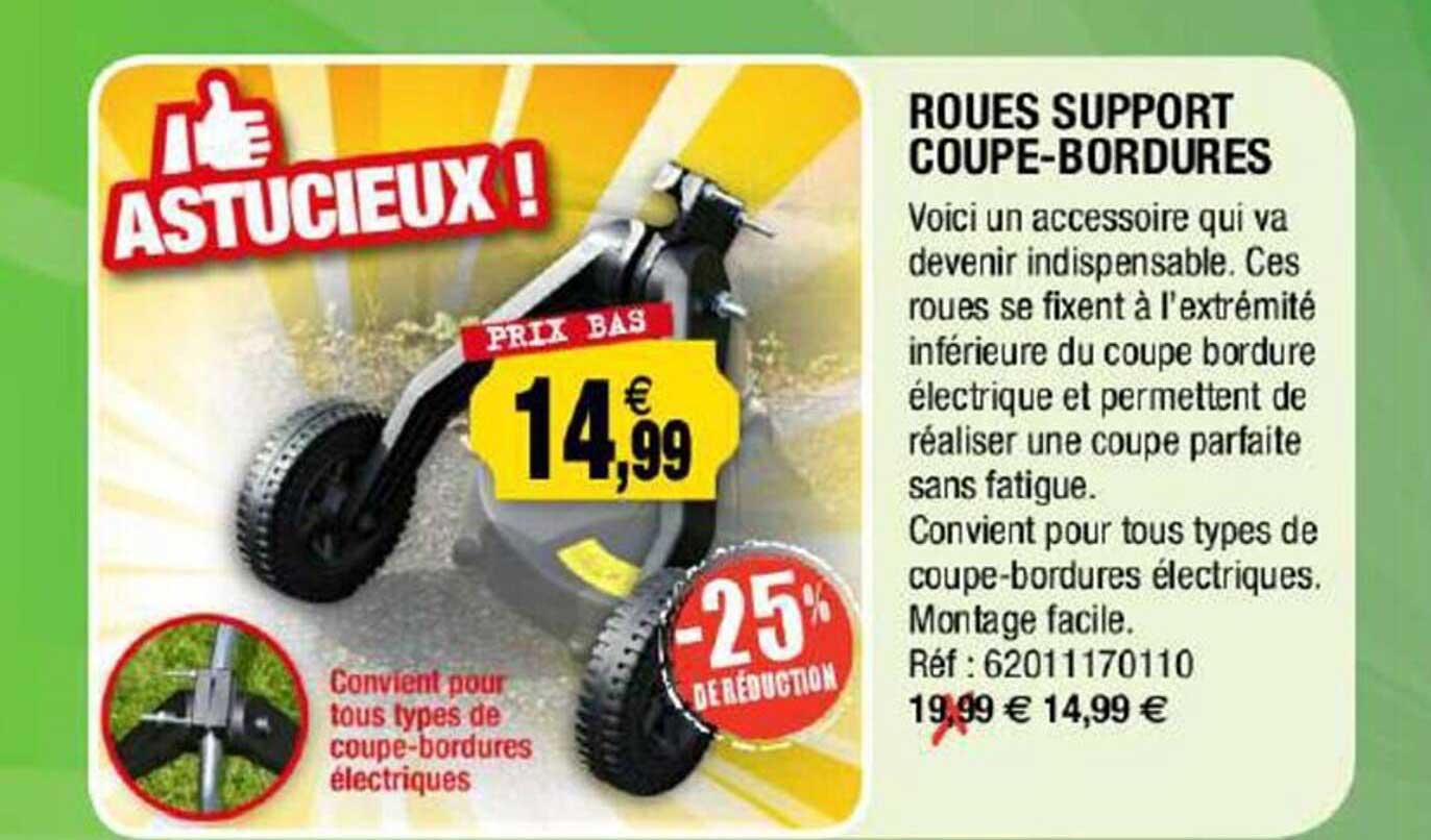 Roues Support Coupe-bordures
