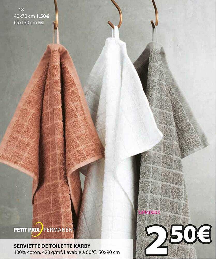 Serviette De Toilette Karby