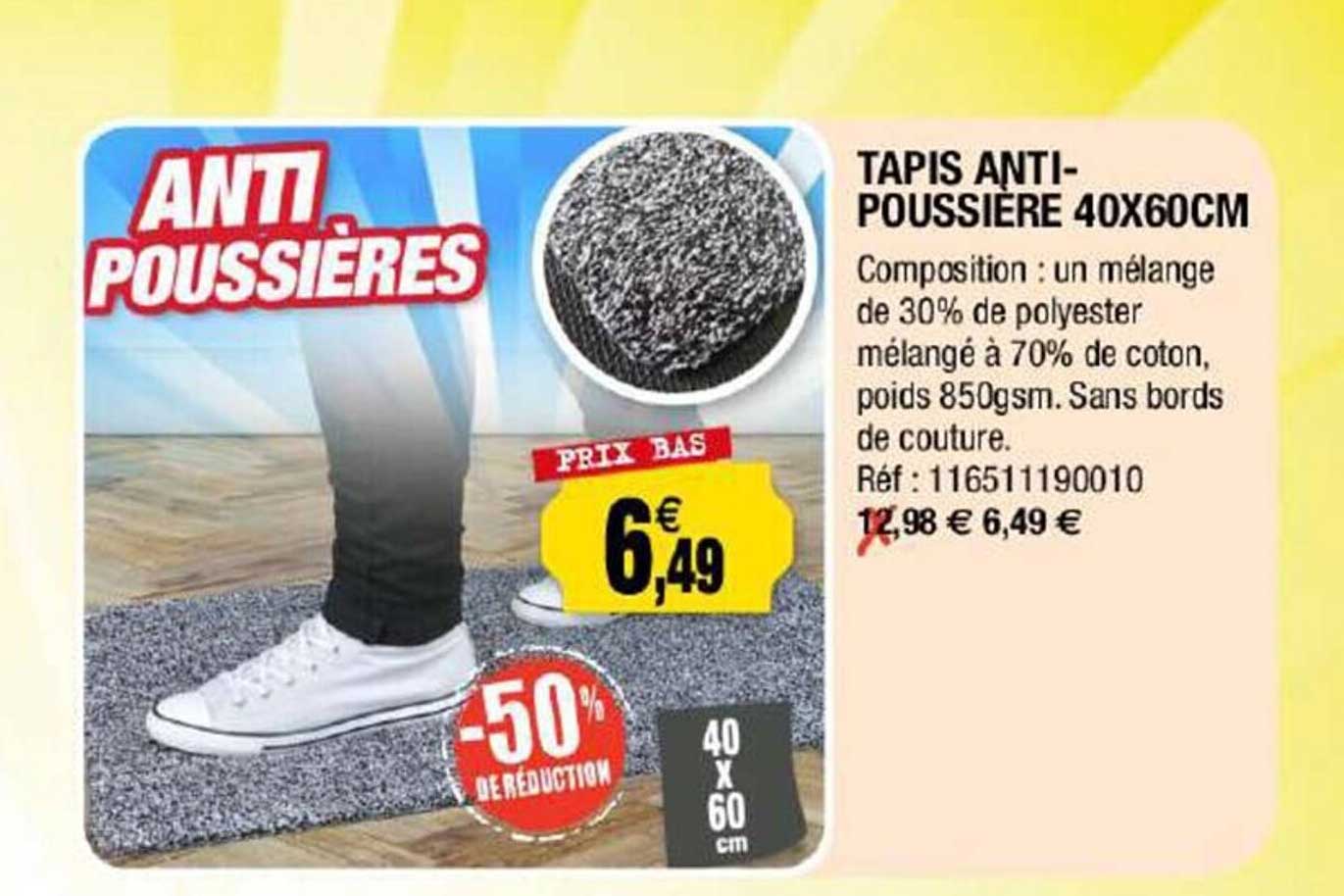 Tapis Anti-poussière 40 X 60 Cm