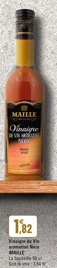 Vinaigre De Vin Aromatise Noix Maille