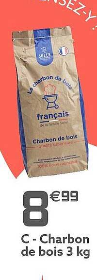 Charbon De Bois 3 Kg