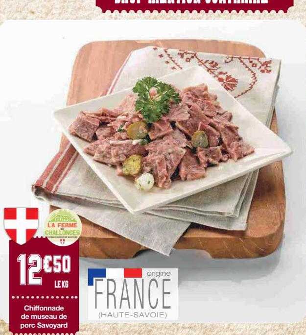 Chiffonnade De Museau De Porc Savoyard