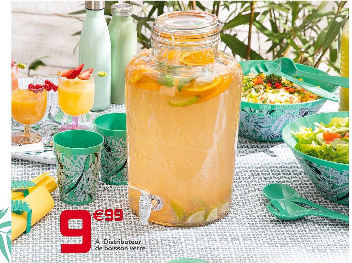 Distributeur De Boisson Verre