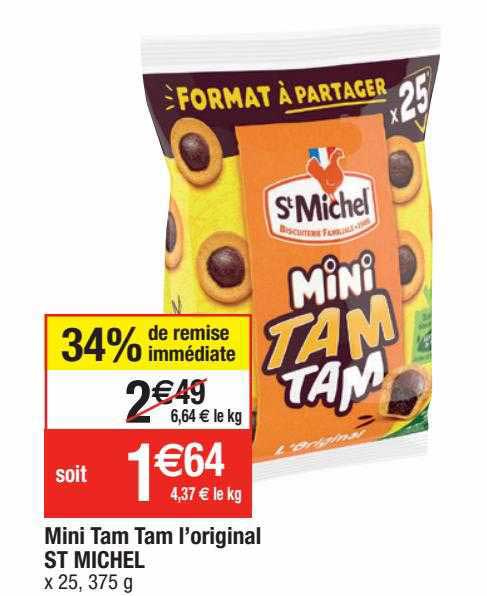 mini tam tam l'original st michel