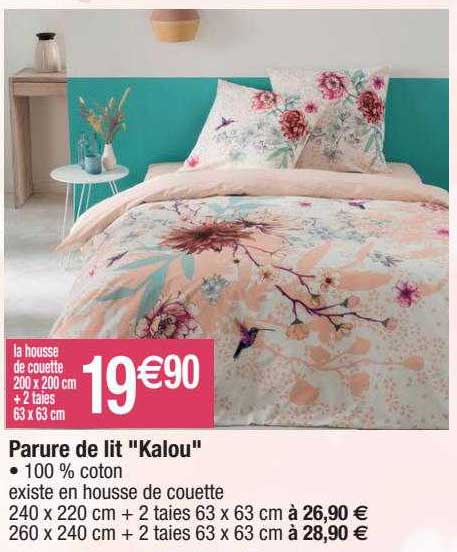 Parure De Lit "kalou"
