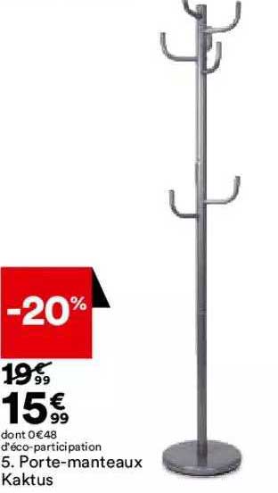porte-manteaux kaktus