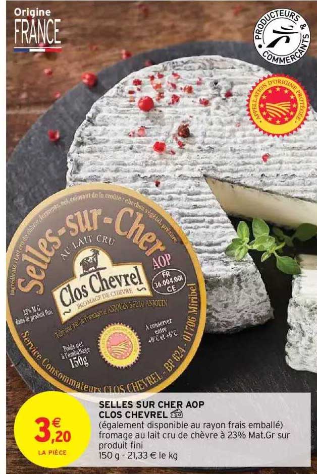 selles sur cher aop clos chevrel