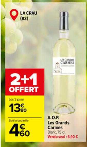 a.o.p. les grands carmes