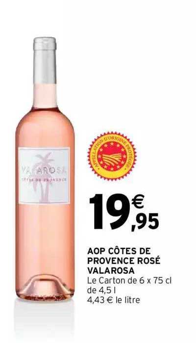 aop côtes de provence ros valarosa