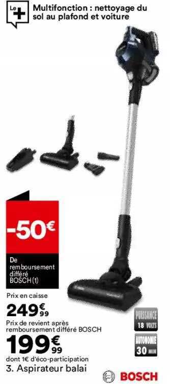 Aspirateur Balai Bosch