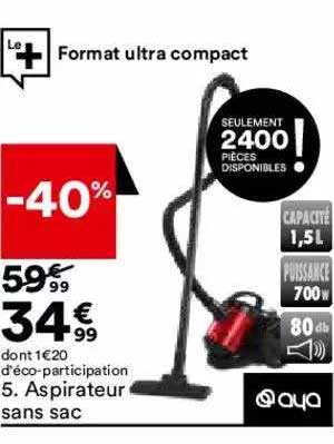 Aspirateur Sans Sac Aya