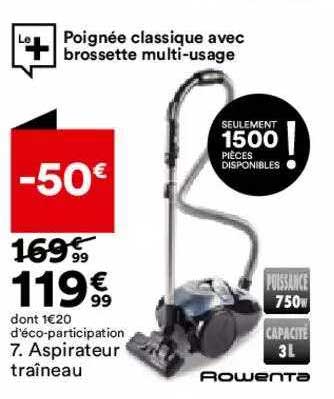 Aspirateur Traîneau Rowenta