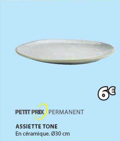 assiette tone