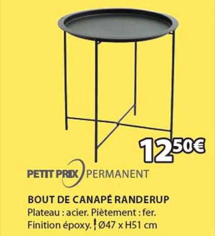 Bout De Canapé Randerup